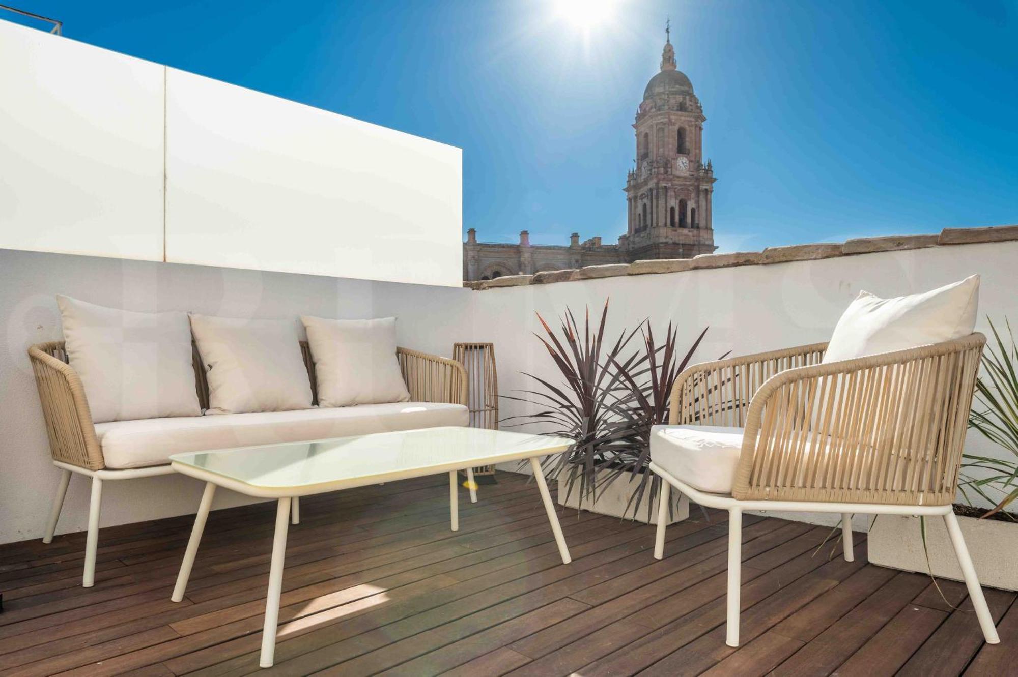 Penthouse With Terrace And Cathedral Views By Rems Apartment Málaga